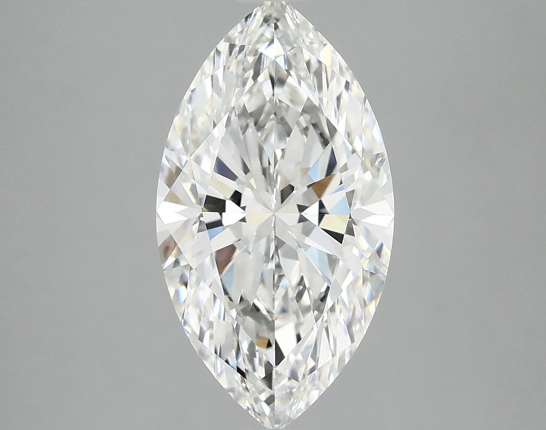 3.03 Carat Marquise Shaped Excellent Cut VVS2 IGI Certified Lab Grown Diamond
