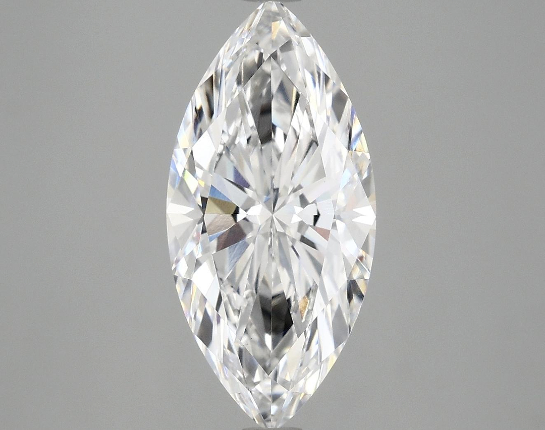 3.1 Carat Marquise Shaped Excellent Cut VVS2 IGI Certified Lab Grown Diamond
