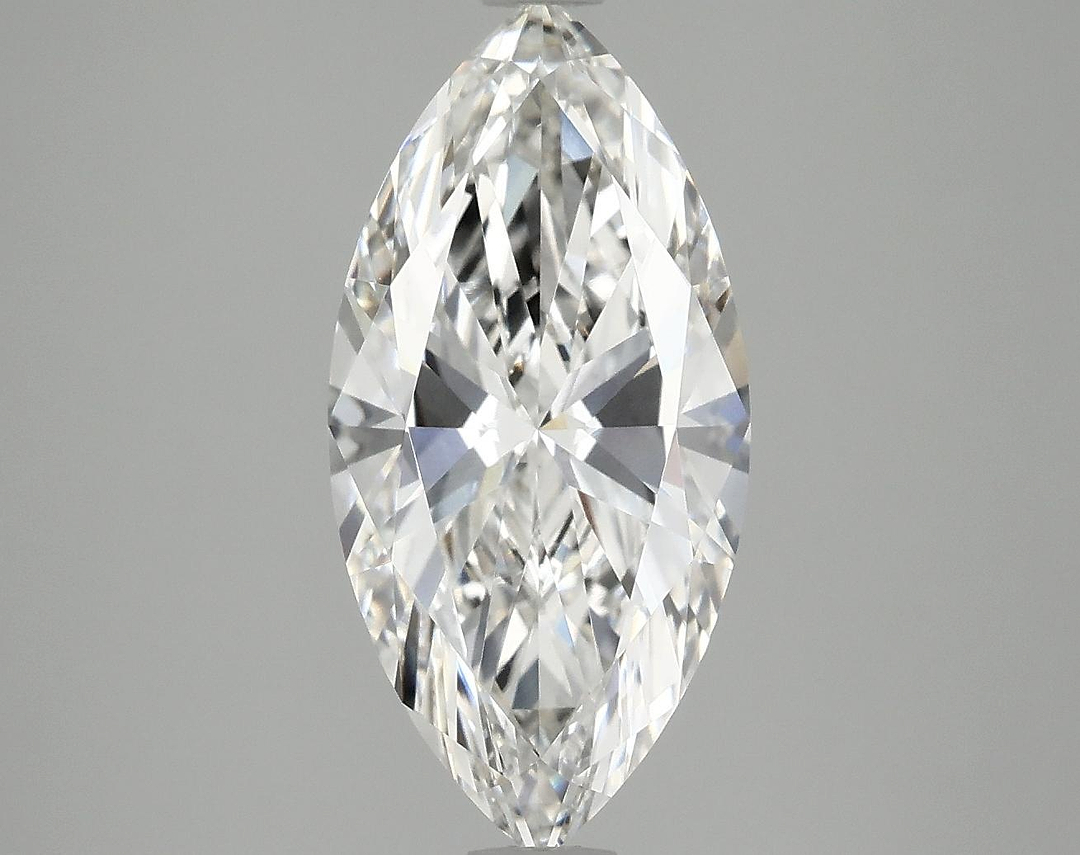 2.97 Carat Marquise Shaped Ideal Cut VVS2 IGI Certified Lab Grown Diamond
