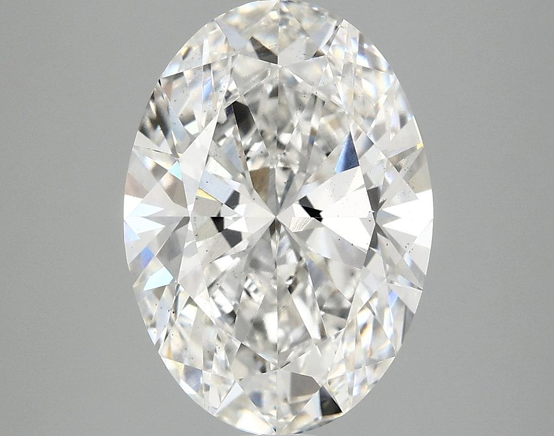 4.04 Carat Oval Shaped Ideal Cut SI1 IGI Certified Lab Grown Diamond
