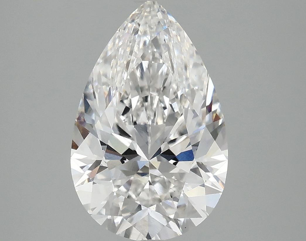 3.07 Carat Pear Shaped Ideal Cut VS1 IGI Certified Lab Grown Diamond