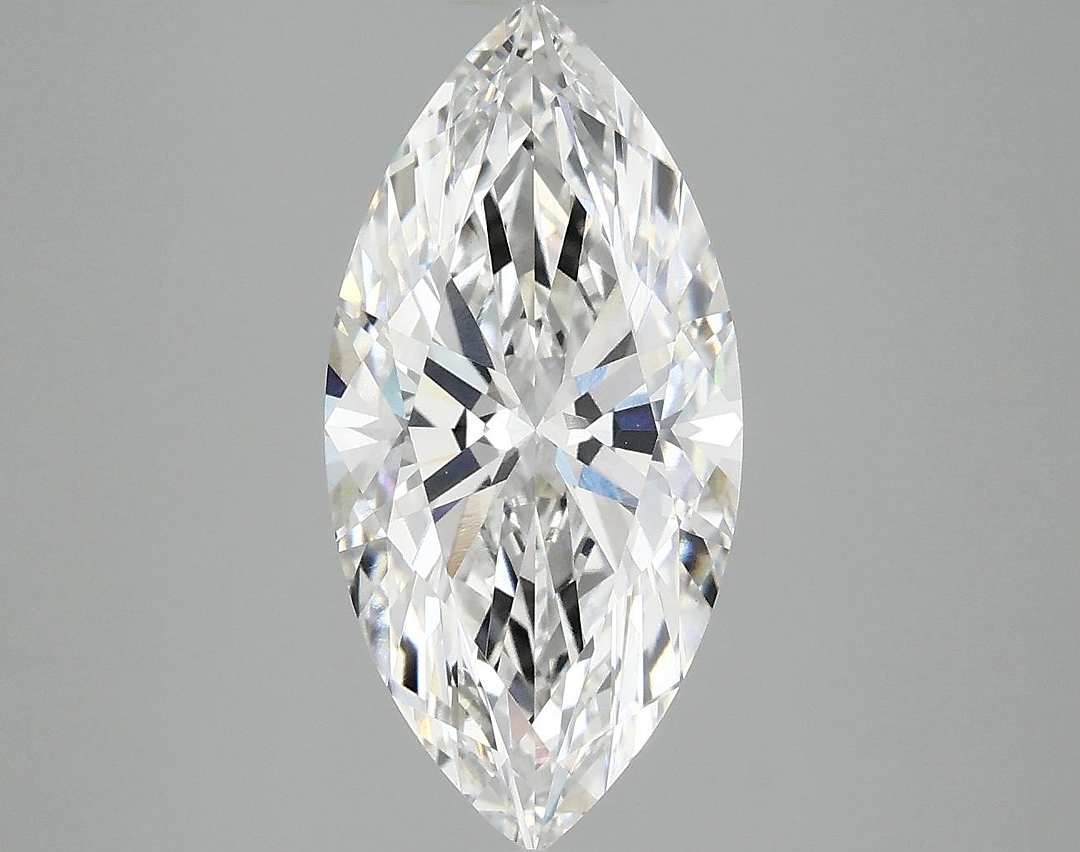 3.09 Carat Marquise Shaped Ideal Cut VVS2 IGI Certified Lab Grown Diamond