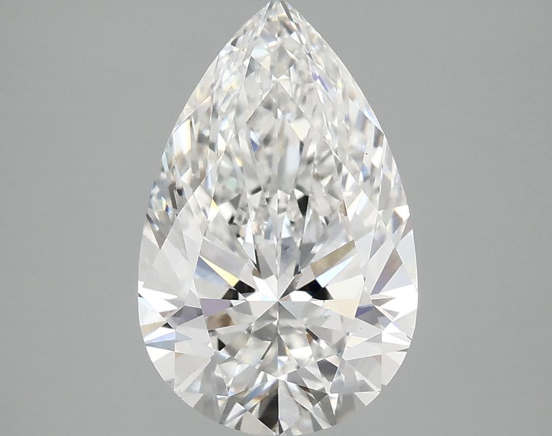 3.08 Carat Pear Shaped Ideal Cut VS1 IGI Certified Lab Grown Diamond