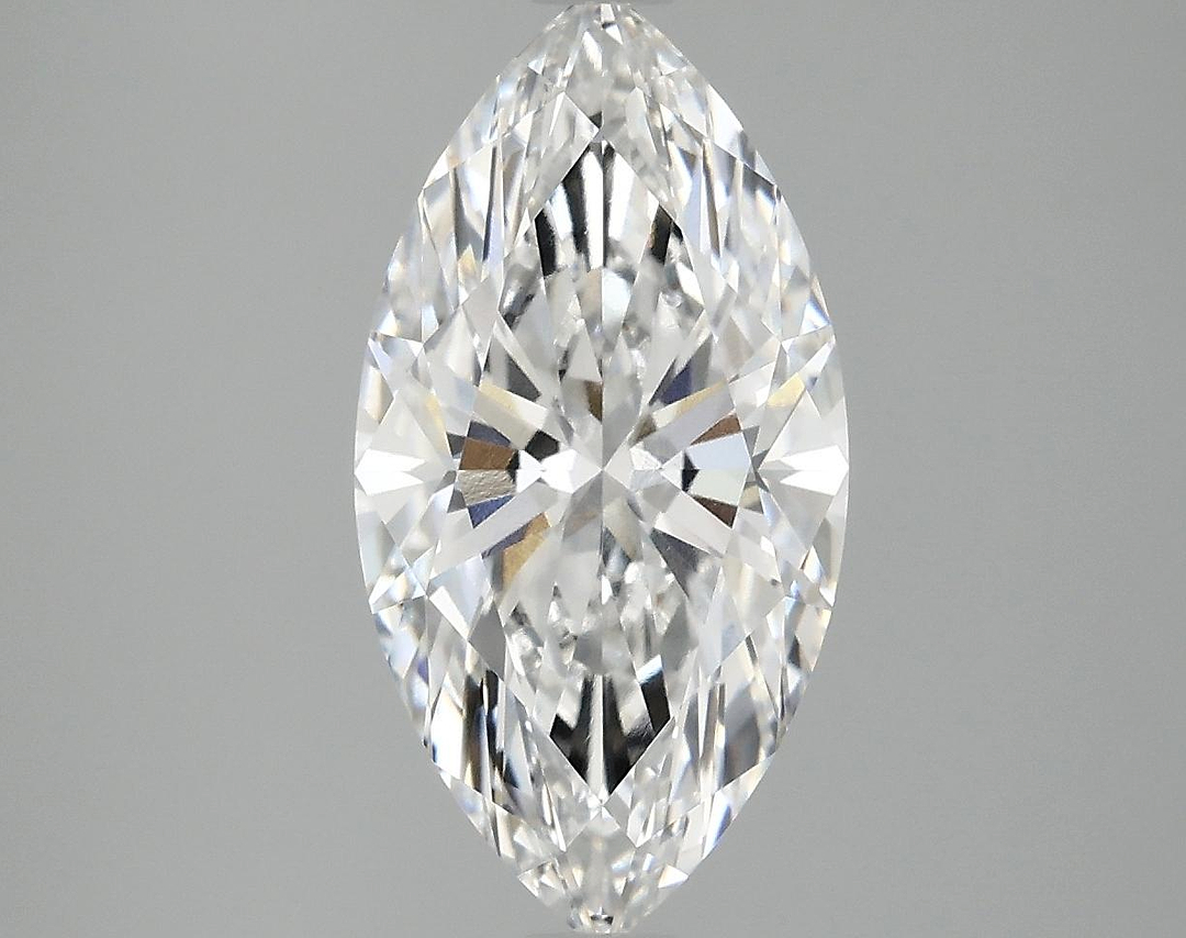 3.09 Carat Marquise Shaped Ideal Cut VVS2 IGI Certified Lab Grown Diamond