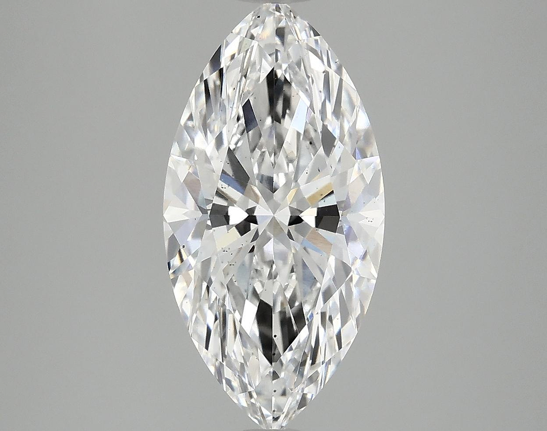 2.84 Carat Marquise Shaped Ideal Cut SI1 IGI Certified Lab Grown Diamond