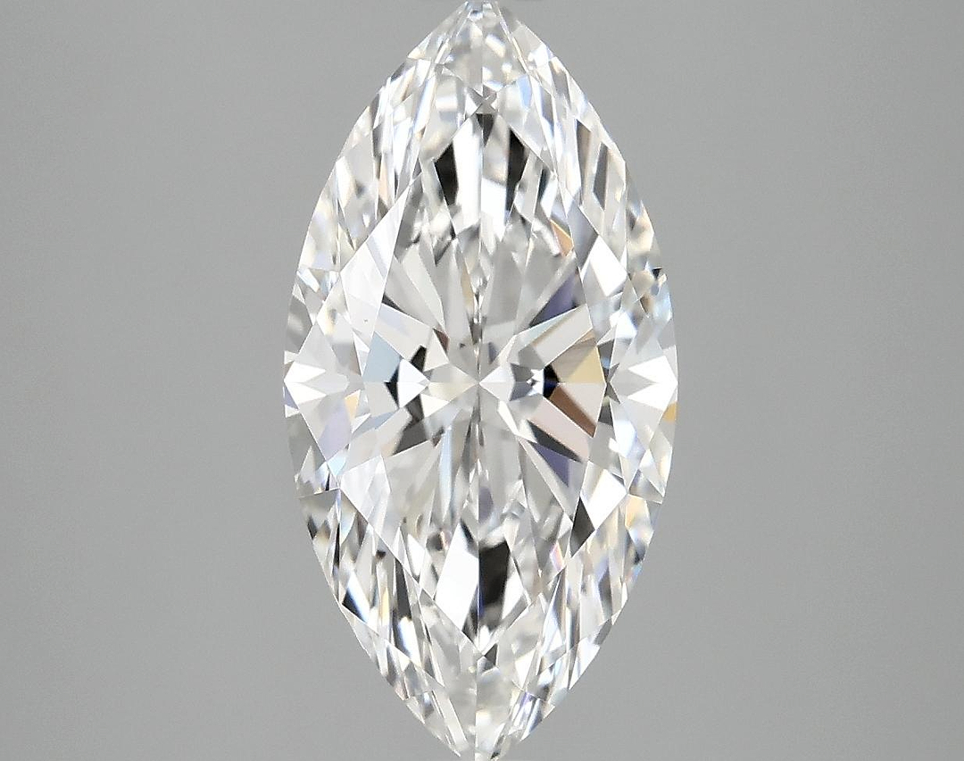 3.09 Carat Marquise Shaped Ideal Cut VVS2 IGI Certified Lab Grown Diamond