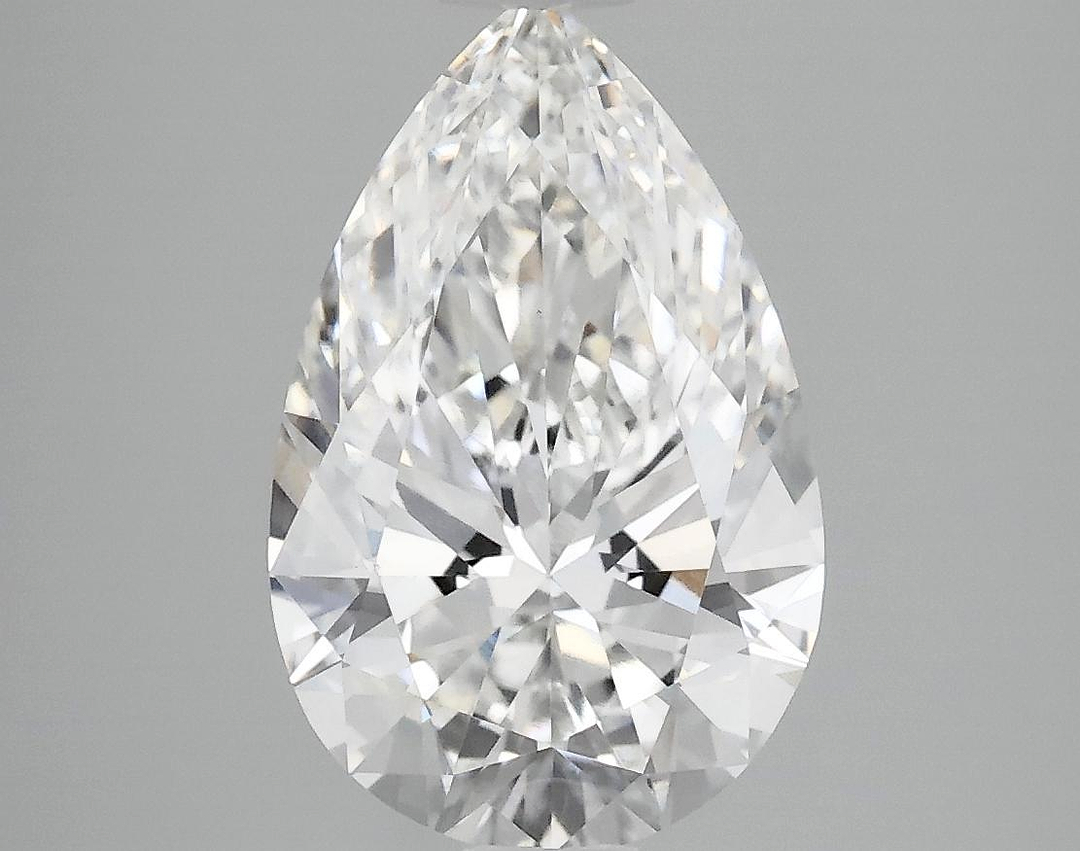 3.09 Carat Pear Shaped Ideal Cut VS1 IGI Certified Lab Grown Diamond