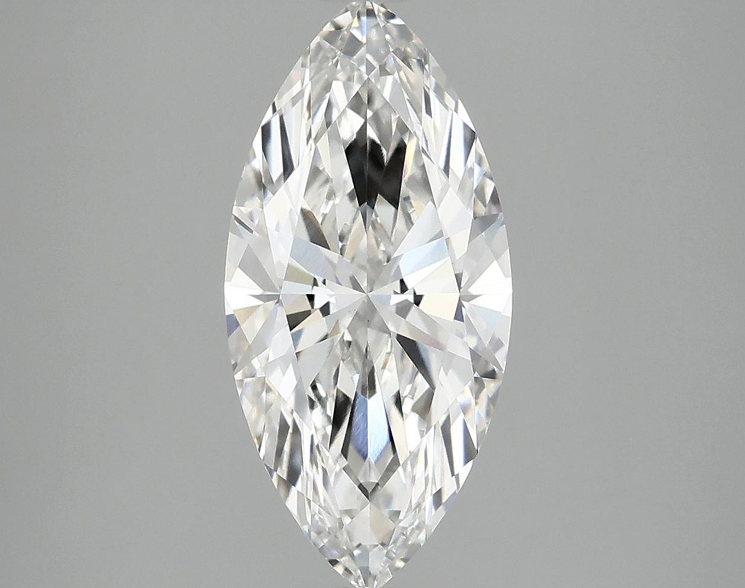2.42 Carat Marquise Shaped Excellent Cut VVS2 IGI Certified Lab Grown Diamond