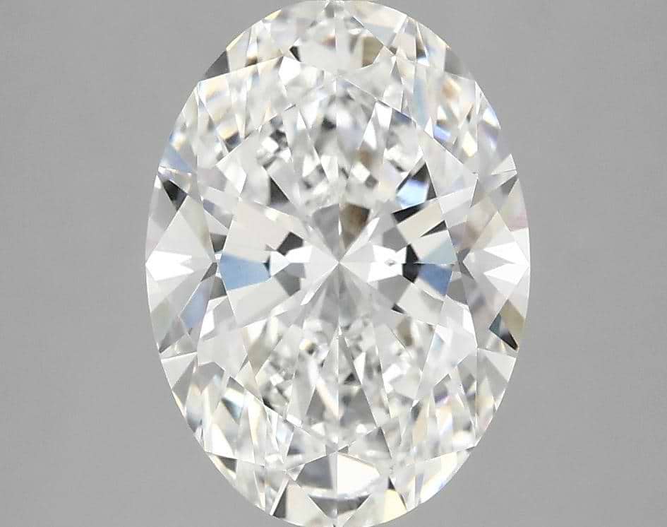 3.01 Carat Oval Shaped Ideal Cut VVS2 IGI Certified Lab Grown Diamond