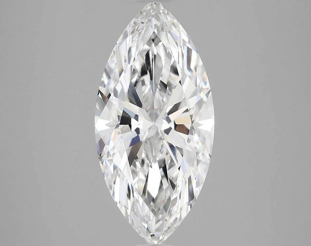 2.1 Carat Marquise Shaped Excellent Cut VS1 IGI Certified Lab Grown Diamond