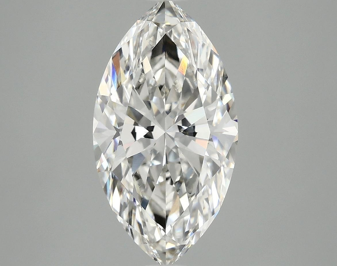 3.07 Carat Marquise Shaped Excellent Cut VVS1 IGI Certified Lab Grown Diamond