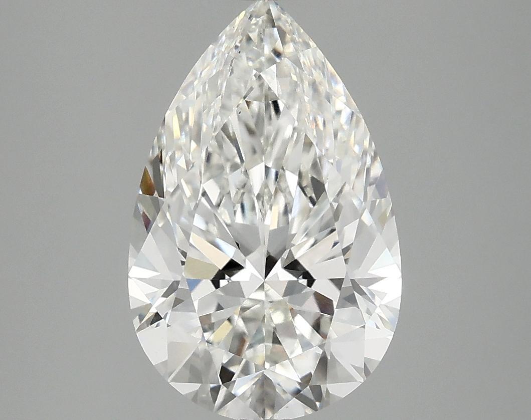 3.1 Carat Pear Shaped Ideal Cut VS1 IGI Certified Lab Grown Diamond