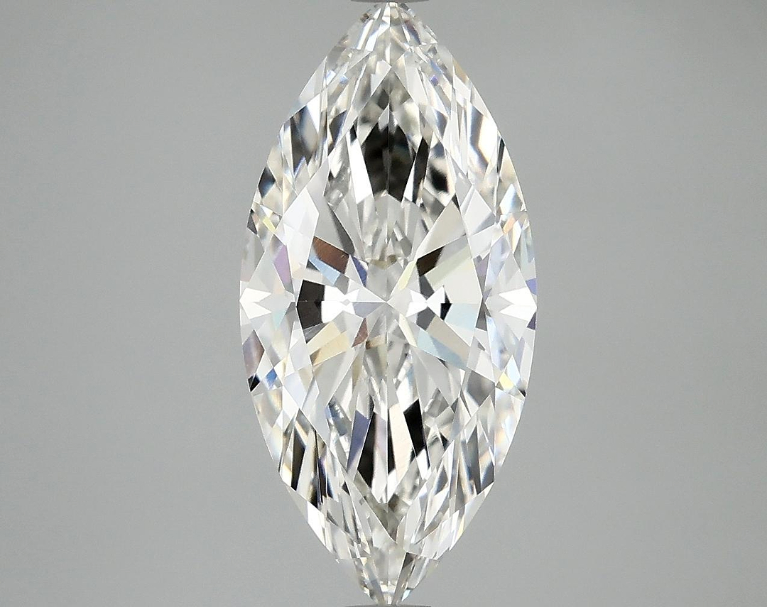 3.07 Carat Marquise Shaped Excellent Cut VVS2 IGI Certified Lab Grown Diamond