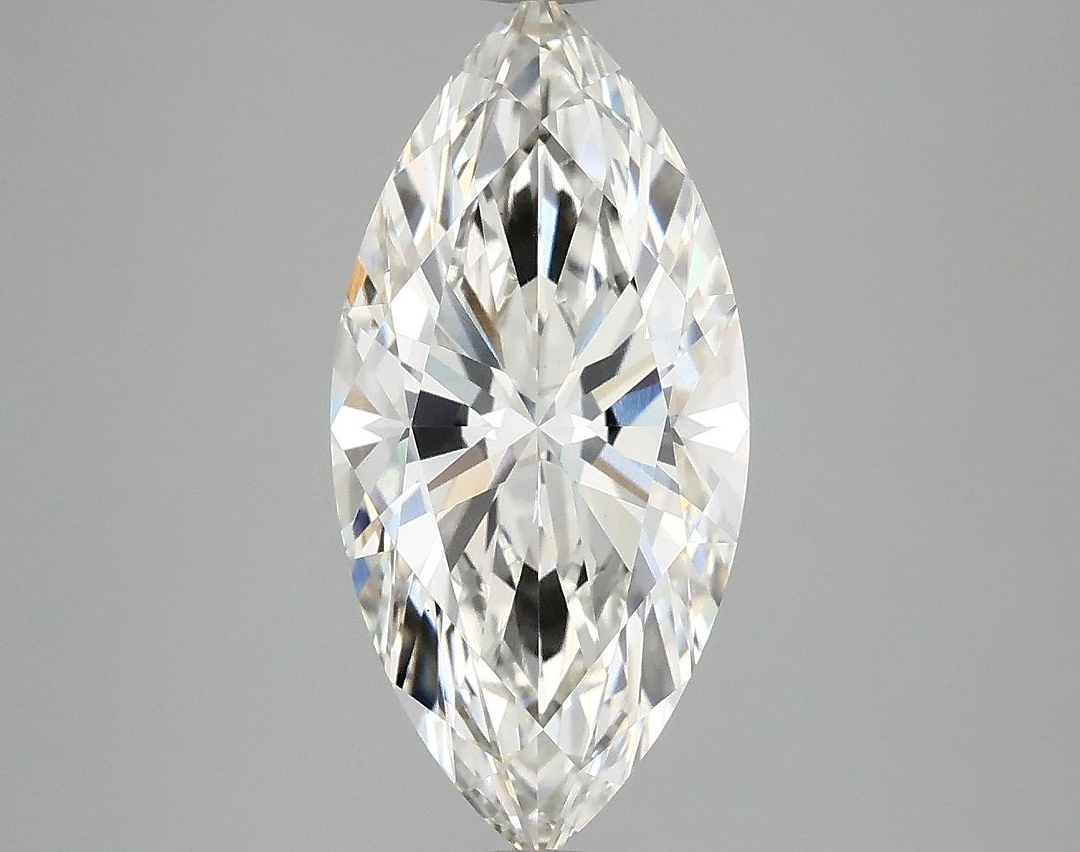 3.08 Carat Marquise Shaped Excellent Cut VVS2 IGI Certified Lab Grown Diamond