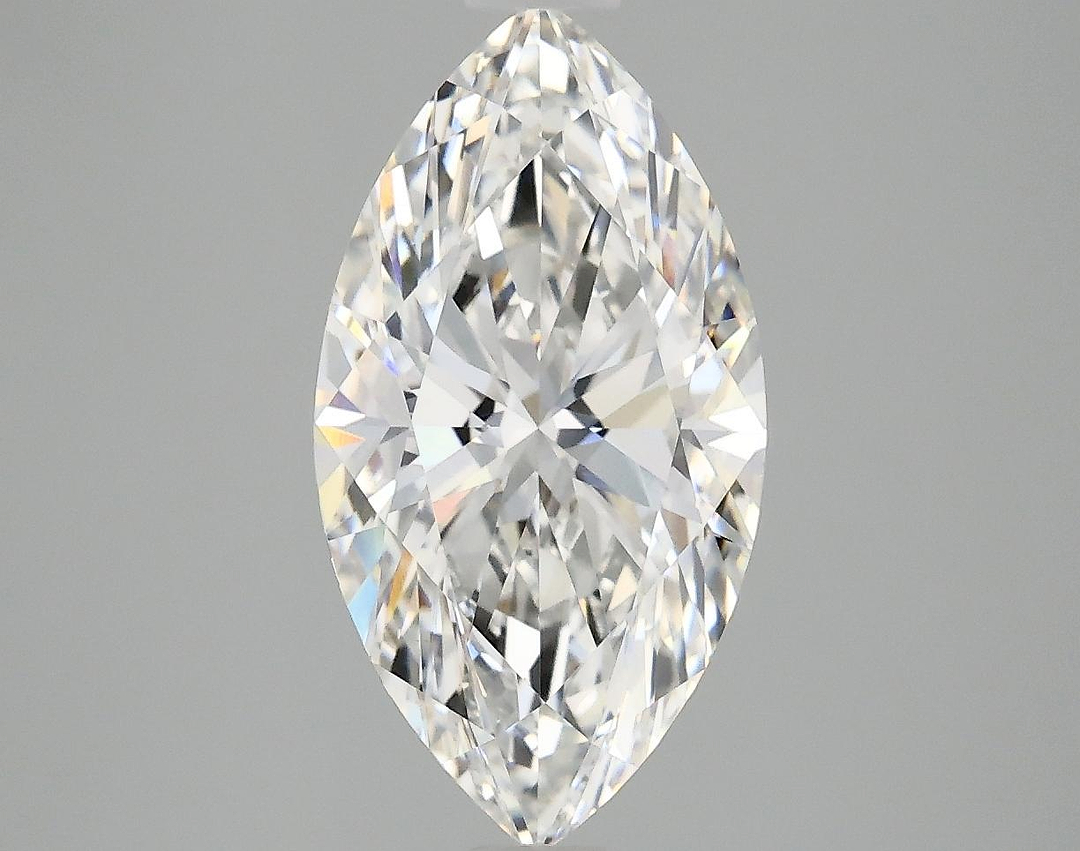3.04 Carat Marquise Shaped Excellent Cut VVS2 IGI Certified Lab Grown Diamond