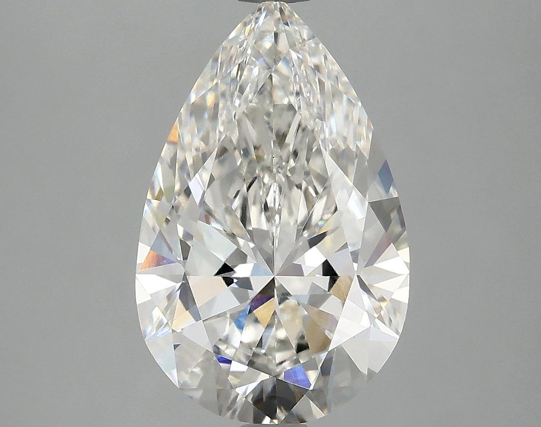 3.09 Carat Pear Shaped Ideal Cut VS1 IGI Certified Lab Grown Diamond