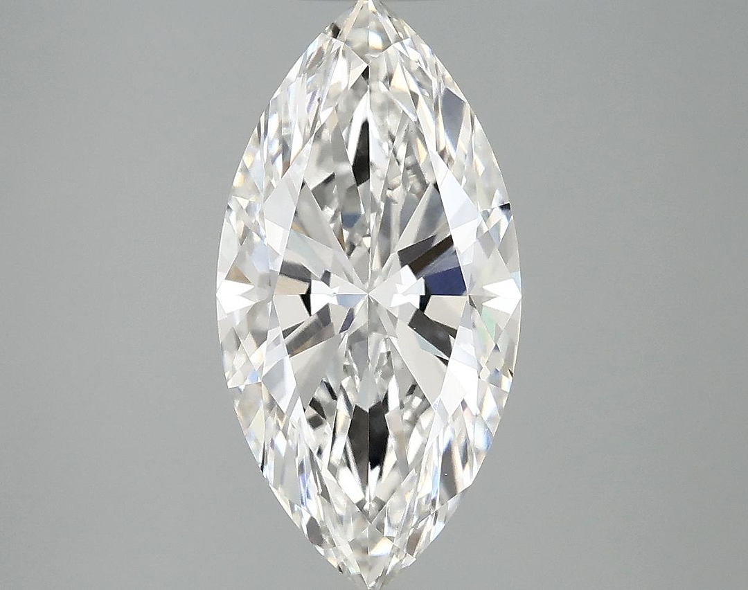 2.97 Carat Marquise Shaped Ideal Cut VVS2 IGI Certified Lab Grown Diamond
