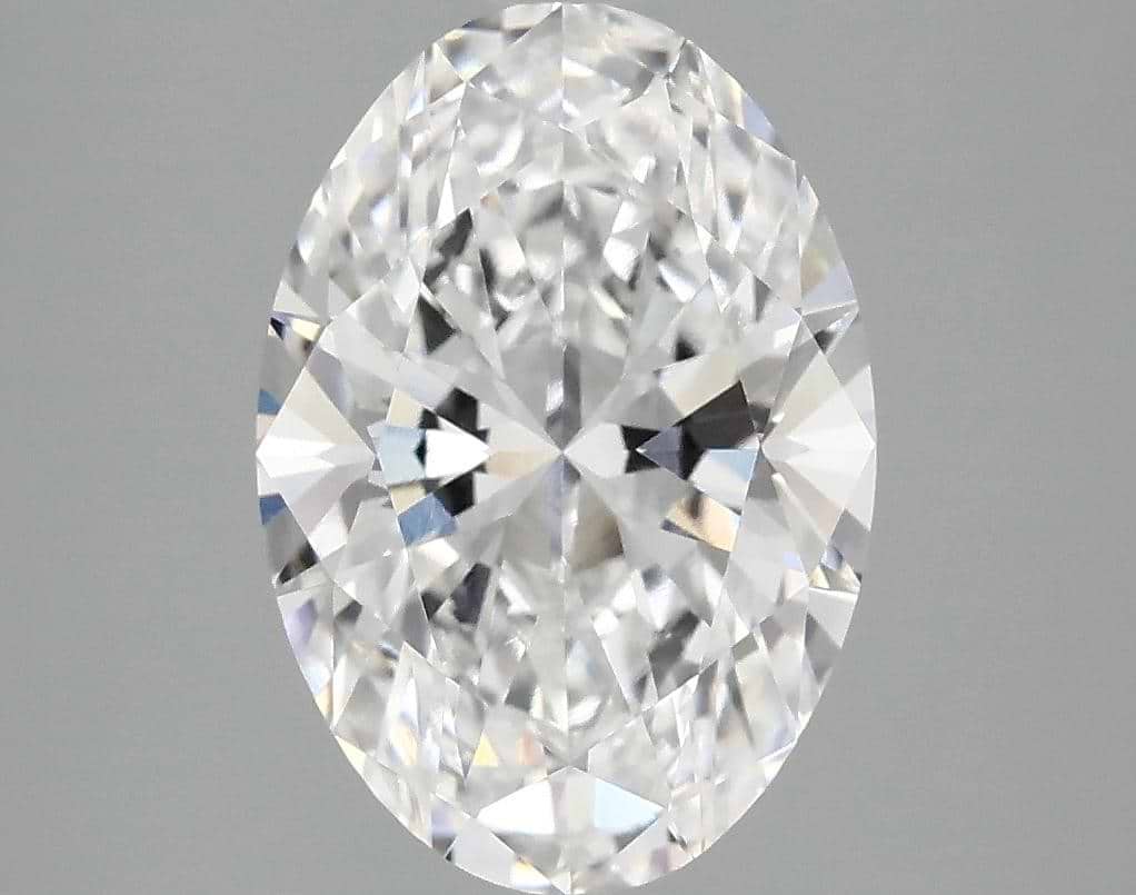 3.1 Carat Oval Shaped Ideal Cut VS1 IGI Certified Lab Grown Diamond