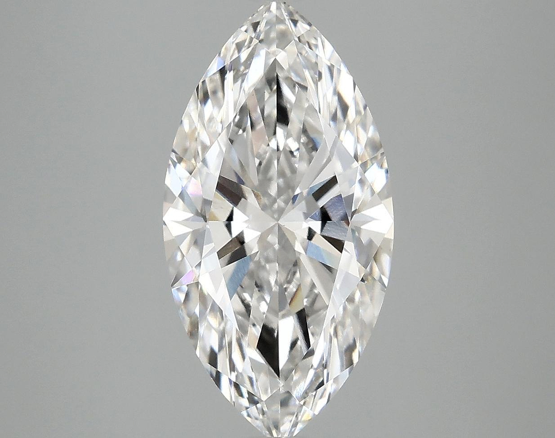 3.08 Carat Marquise Shaped Ideal Cut VVS2 IGI Certified Lab Grown Diamond