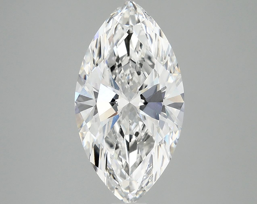 3.0 Carat Marquise Shaped Excellent Cut VVS2 IGI Certified Lab Grown Diamond