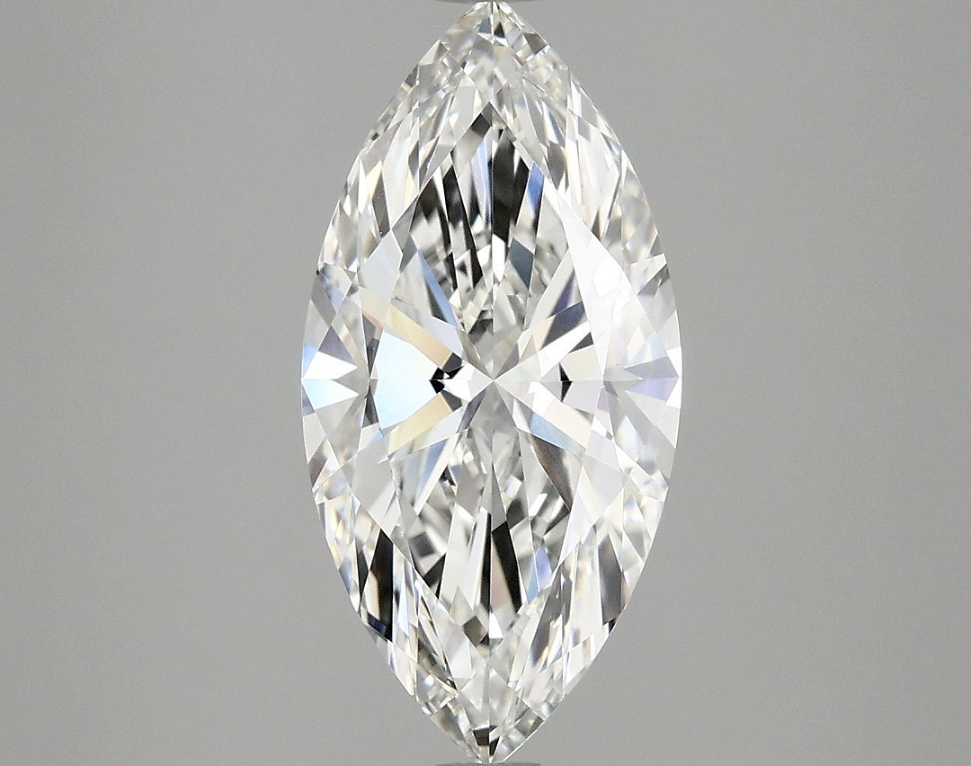 3.0 Carat Marquise Shaped Ideal Cut VVS2 IGI Certified Lab Grown Diamond