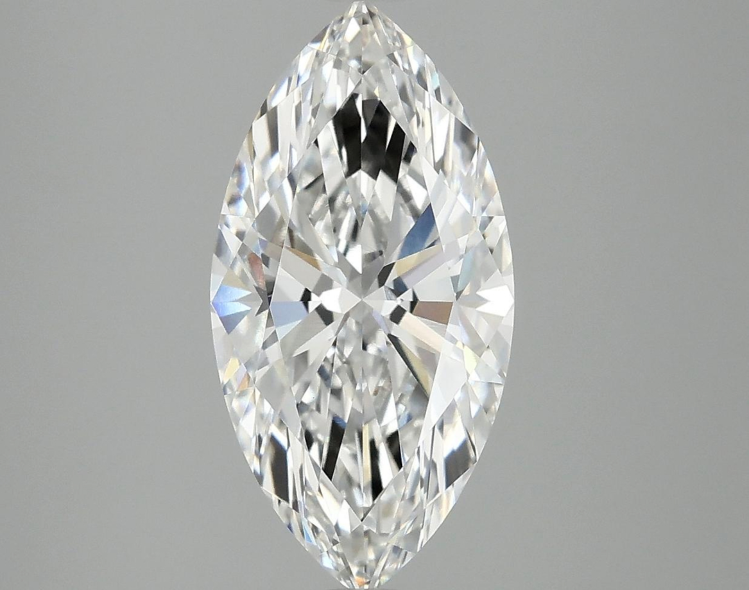 3.02 Carat Marquise Shaped Ideal Cut VVS2 IGI Certified Lab Grown Diamond