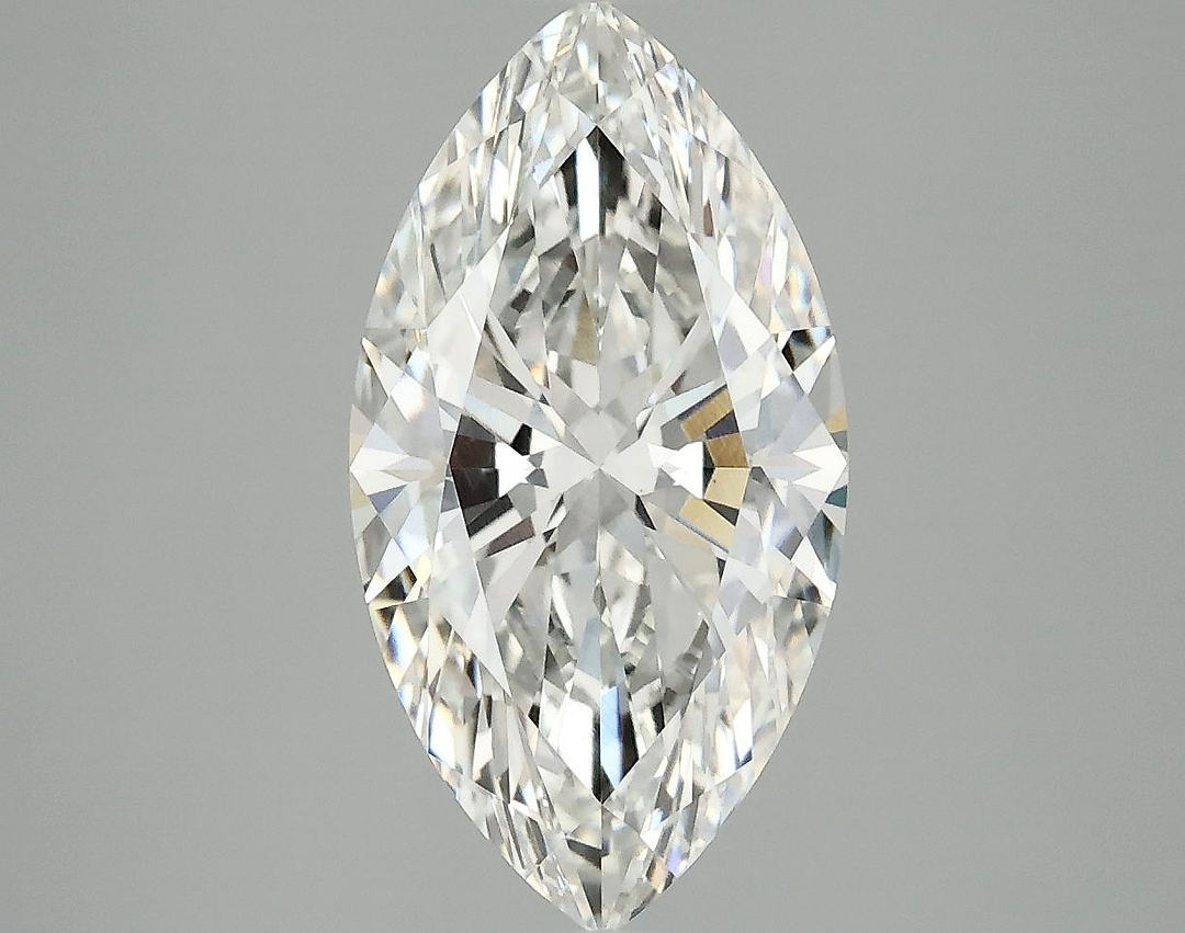 3.09 Carat Marquise Shaped Excellent Cut VVS2 IGI Certified Lab Grown Diamond