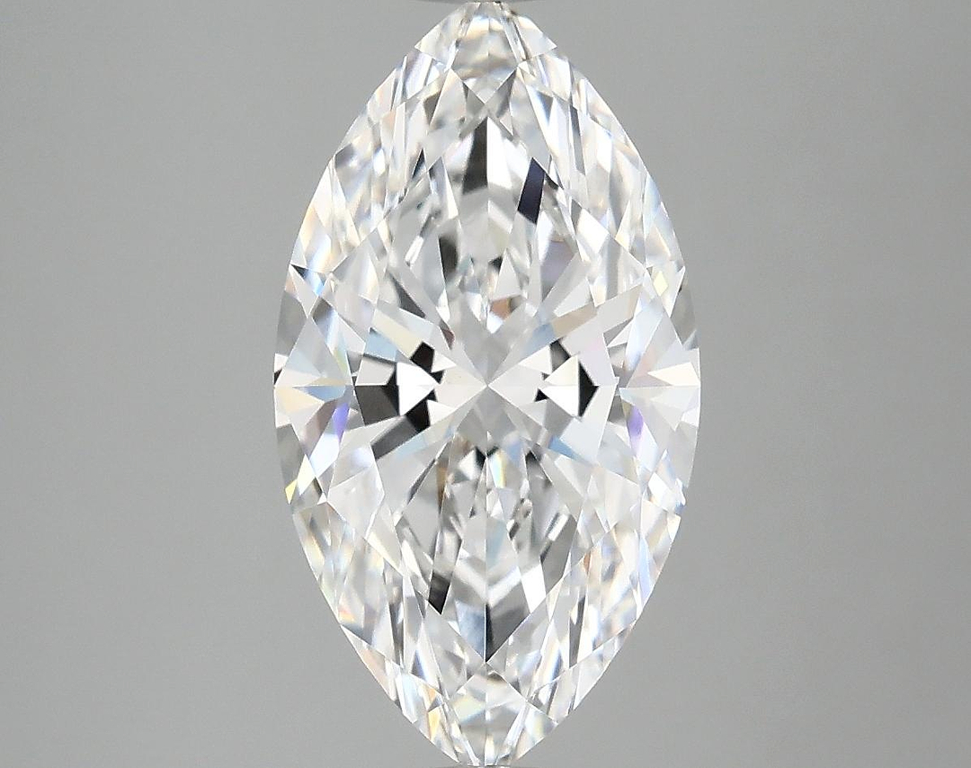 3.1 Carat Marquise Shaped Excellent Cut VVS2 IGI Certified Lab Grown Diamond