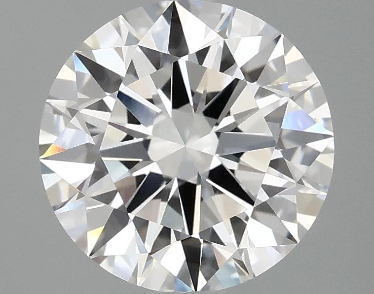 2.52 Carat Round Shaped Ideal Cut VVS2 IGI Certified Lab Grown Diamond