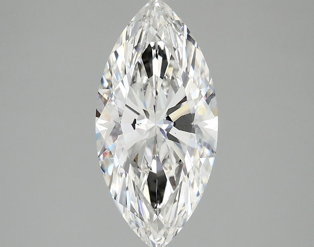 2.08 Carat Marquise Shaped Excellent Cut VVS2 IGI Certified Lab Grown Diamond