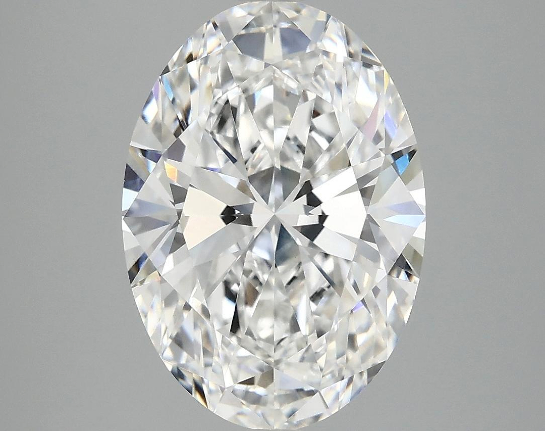 4.08 Carat Oval Shaped Ideal Cut VVS2 IGI Certified Lab Grown Diamond
