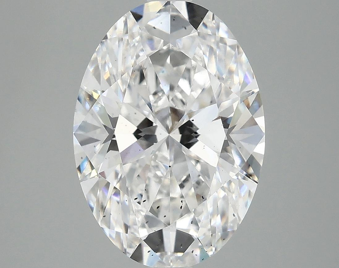 4.07 Carat Oval Shaped Ideal Cut SI1 IGI Certified Lab Grown Diamond