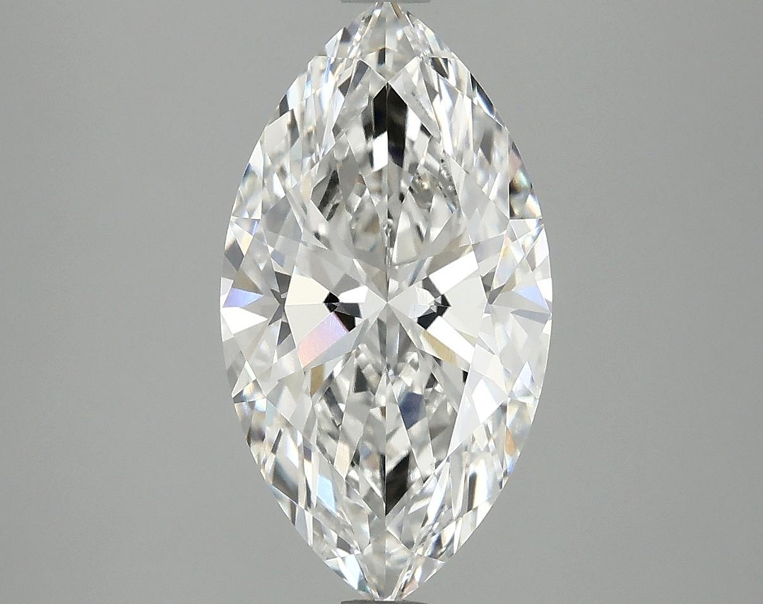 3.02 Carat Marquise Shaped Excellent Cut VVS2 IGI Certified Lab Grown Diamond