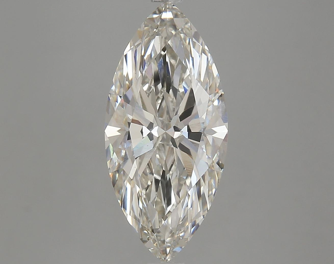 3.83 Carat Marquise Shaped Excellent Cut VVS2 IGI Certified Lab Grown Diamond