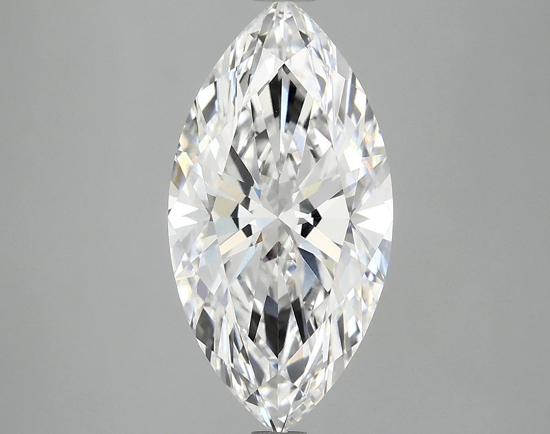 3.03 Carat Marquise Shaped Ideal Cut VVS2 IGI Certified Lab Grown Diamond