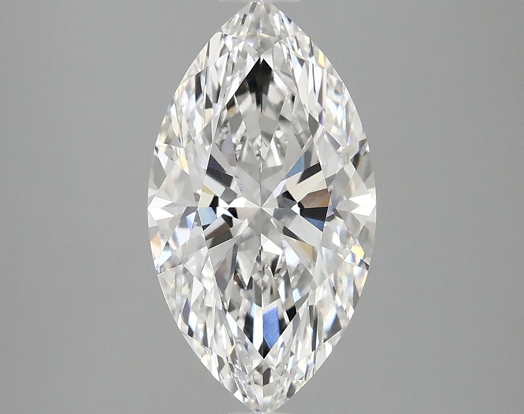 3.03 Carat Marquise Shaped Excellent Cut VVS2 IGI Certified Lab Grown Diamond