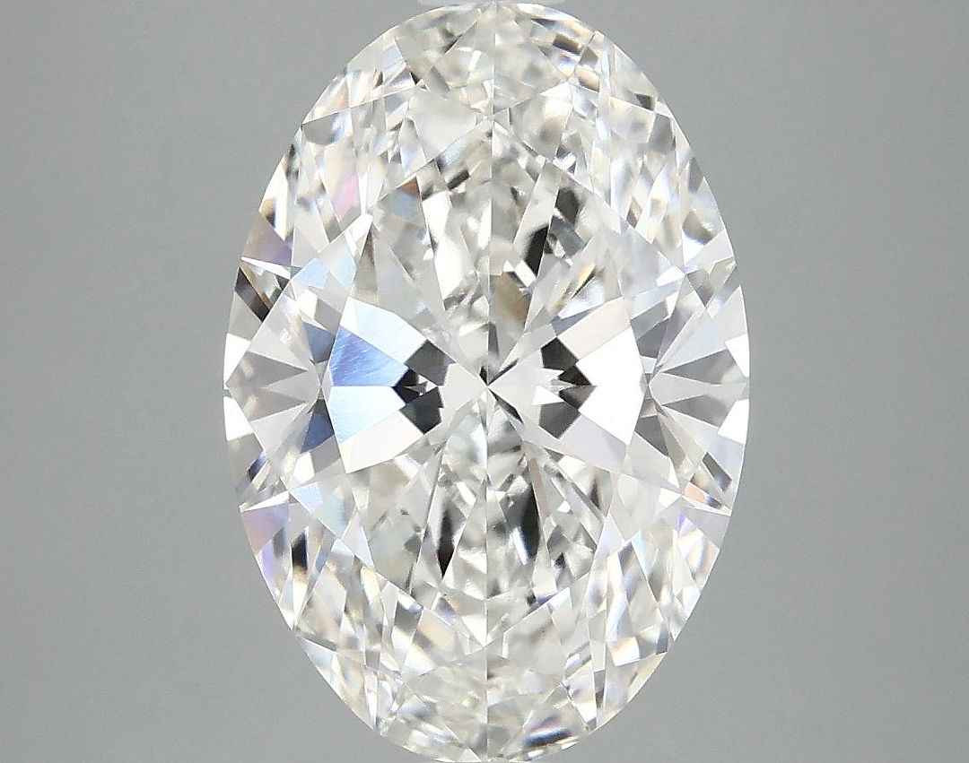 4.08 Carat Oval Shaped Ideal Cut VVS2 IGI Certified Lab Grown Diamond