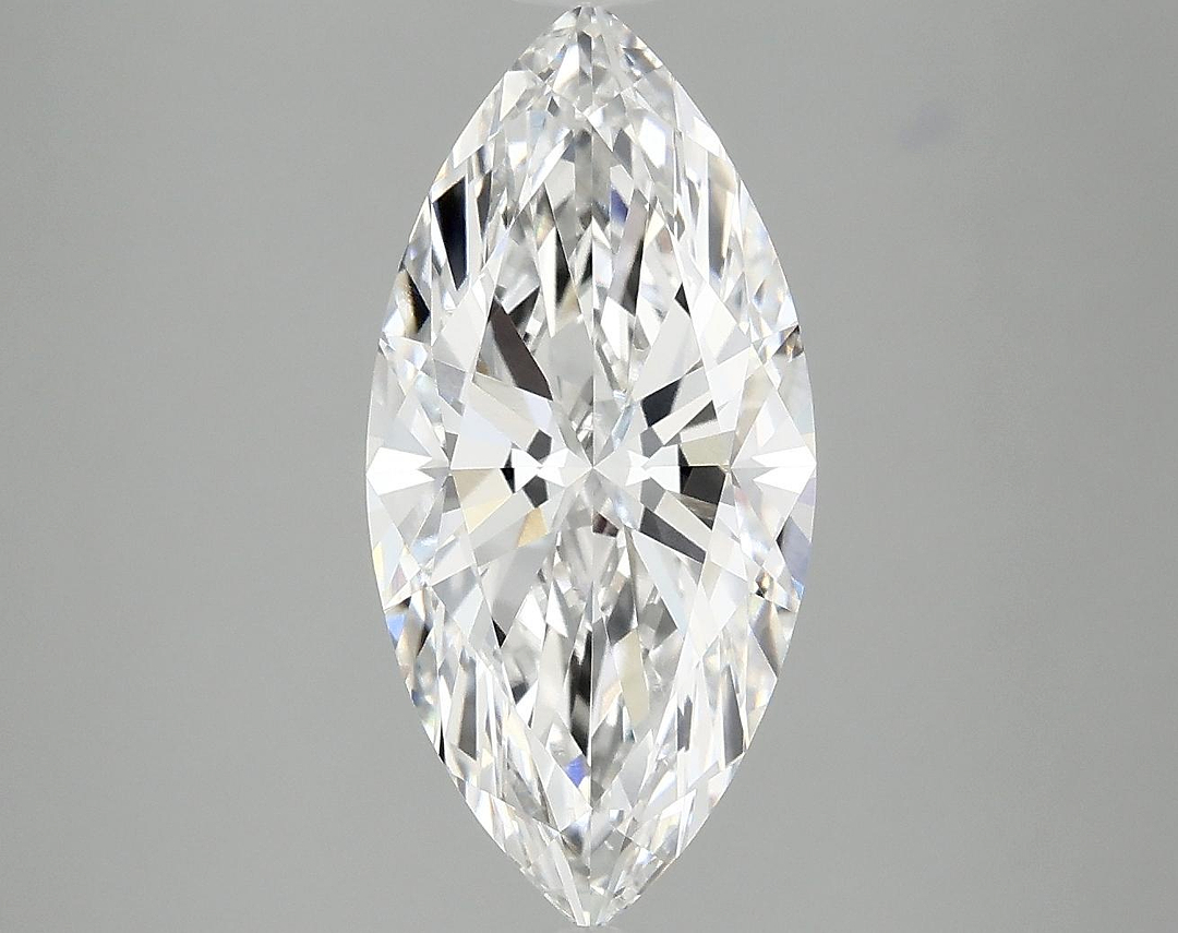 3.04 Carat Marquise Shaped Excellent Cut VVS2 IGI Certified Lab Grown Diamond