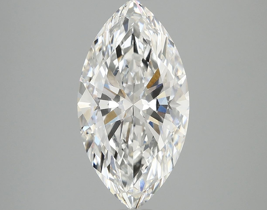 3.09 Carat Marquise Shaped Ideal Cut VVS2 IGI Certified Lab Grown Diamond