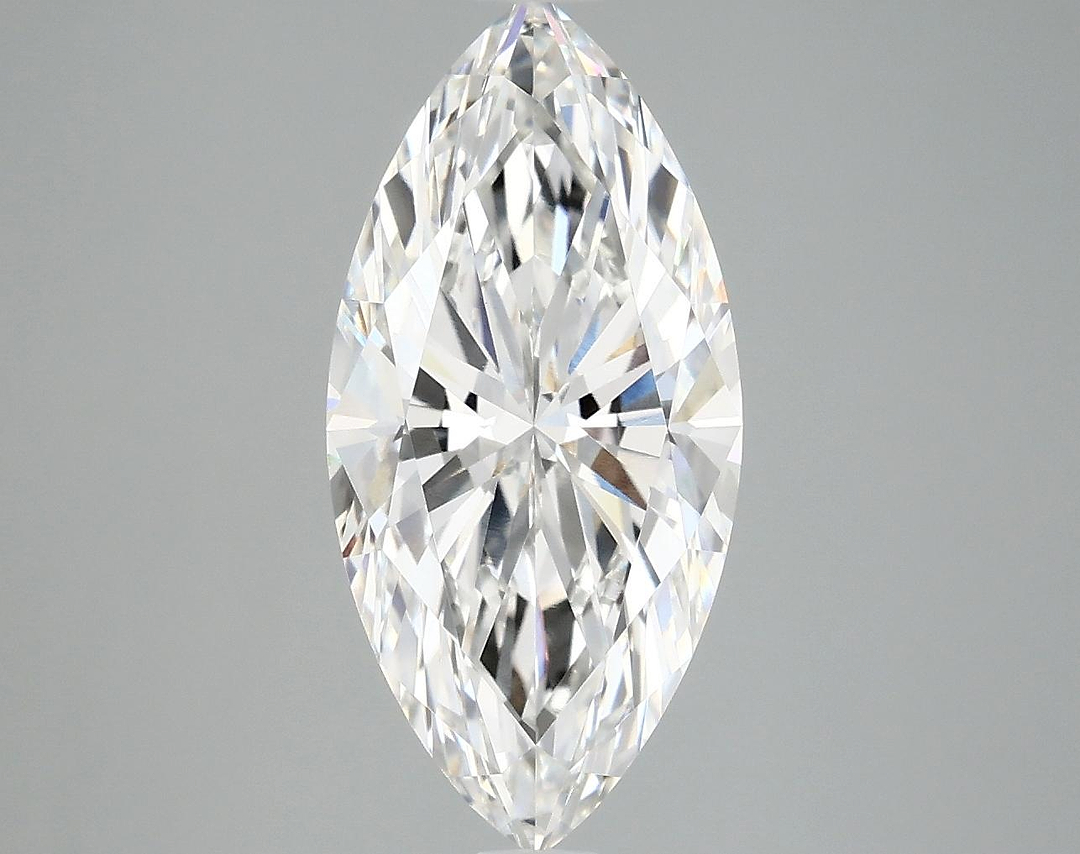 3.07 Carat Marquise Shaped Excellent Cut VVS2 IGI Certified Lab Grown Diamond
