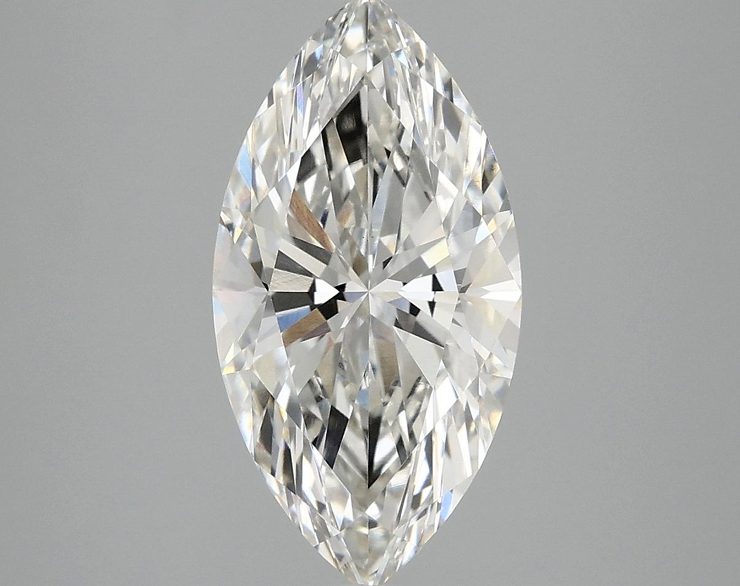 3.1 Carat Marquise Shaped Ideal Cut VVS2 IGI Certified Lab Grown Diamond