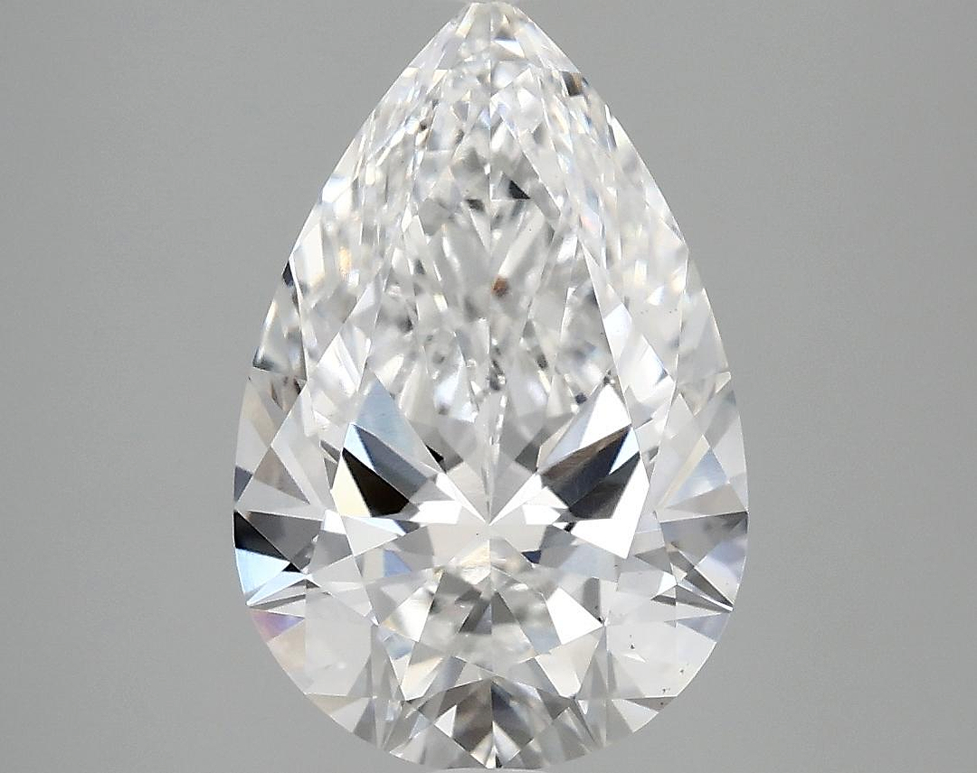 3.08 Carat Pear Shaped Excellent Cut VS1 IGI Certified Lab Grown Diamond