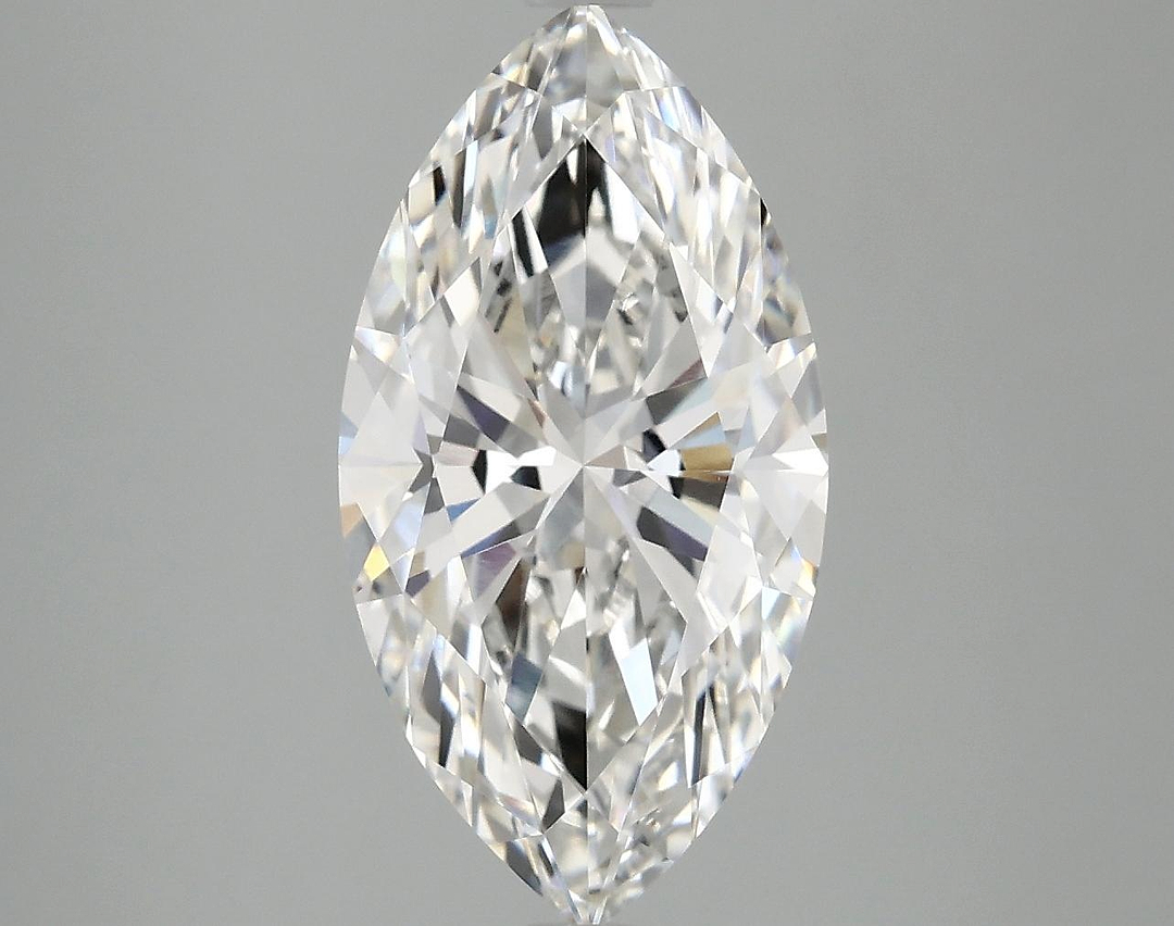 3.55 Carat Marquise Shaped Excellent Cut VVS2 IGI Certified Lab Grown Diamond