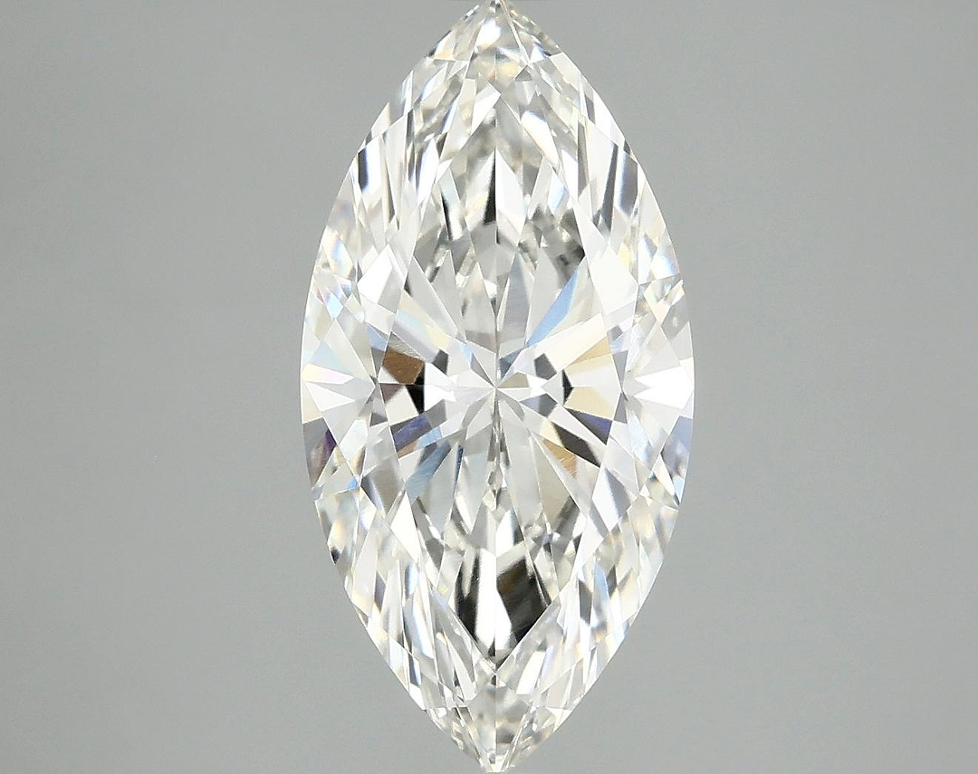 3.07 Carat Marquise Shaped Ideal Cut VVS1 IGI Certified Lab Grown Diamond