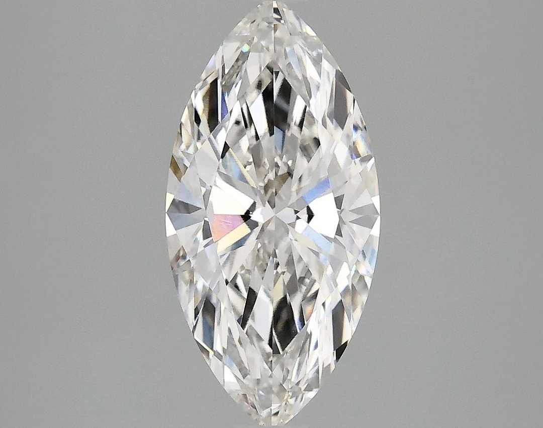 1.98 Carat Marquise Shaped Ideal Cut VVS2 IGI Certified Lab Grown Diamond