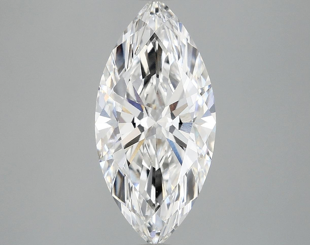 2.45 Carat Marquise Shaped Excellent Cut VVS2 IGI Certified Lab Grown Diamond
