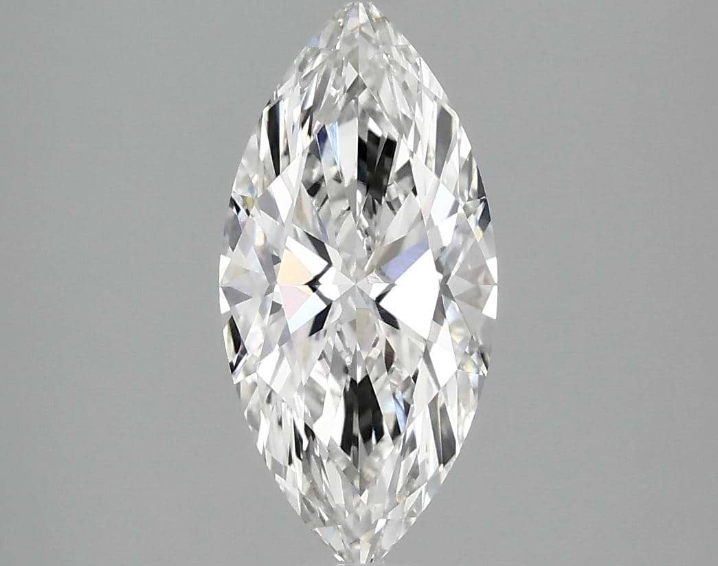 1.57 Carat Marquise Shaped Excellent Cut VVS2 IGI Certified Lab Grown Diamond