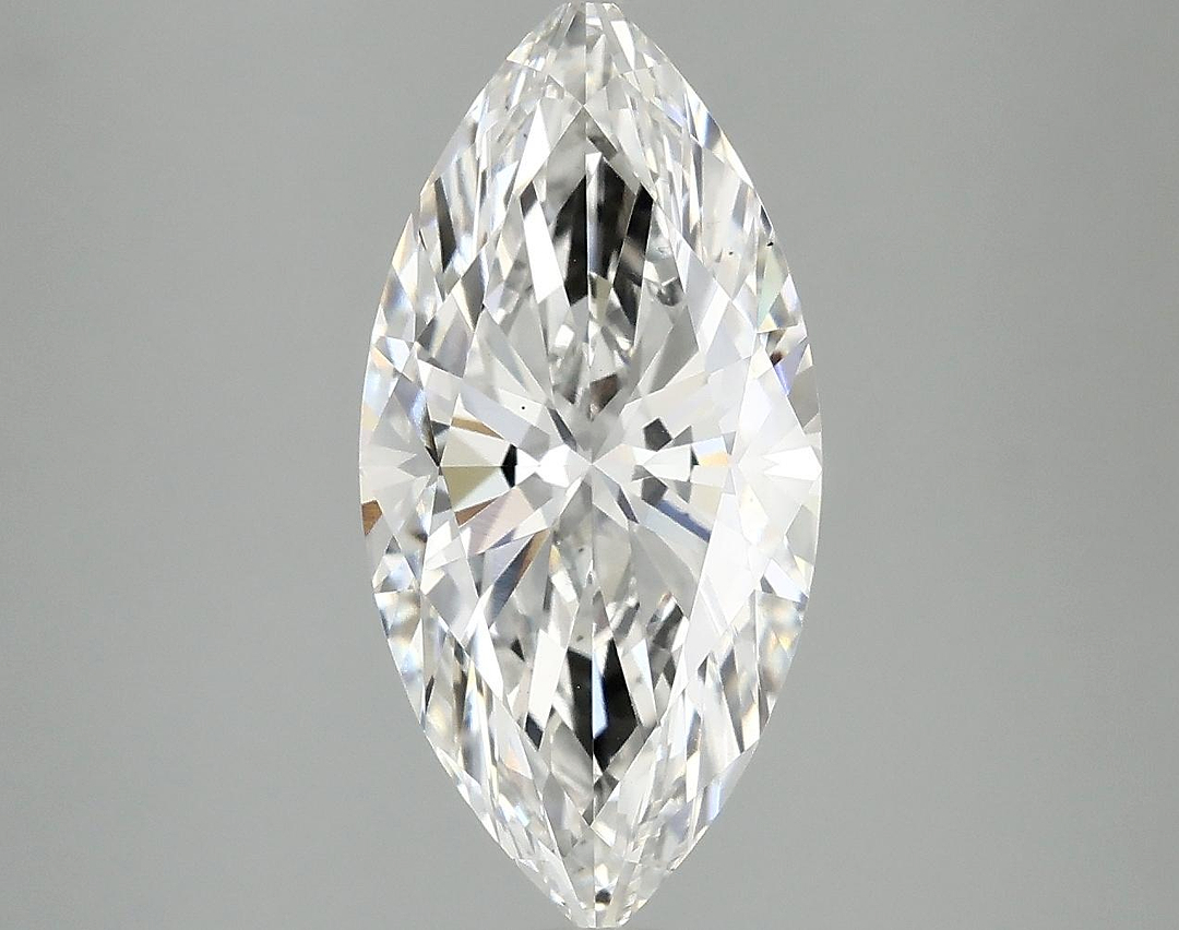 3.09 Carat Marquise Shaped Excellent Cut VS2 IGI Certified Lab Grown Diamond