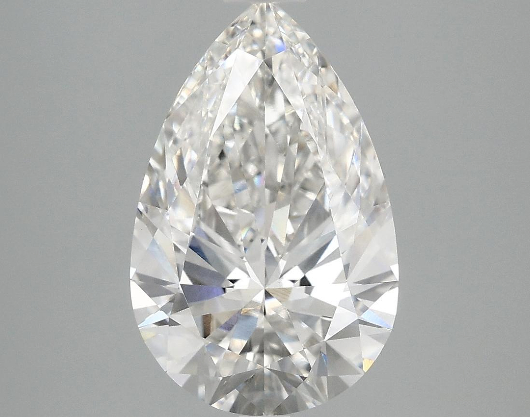 3.01 Carat Pear Shaped Ideal Cut VVS2 IGI Certified Lab Grown Diamond