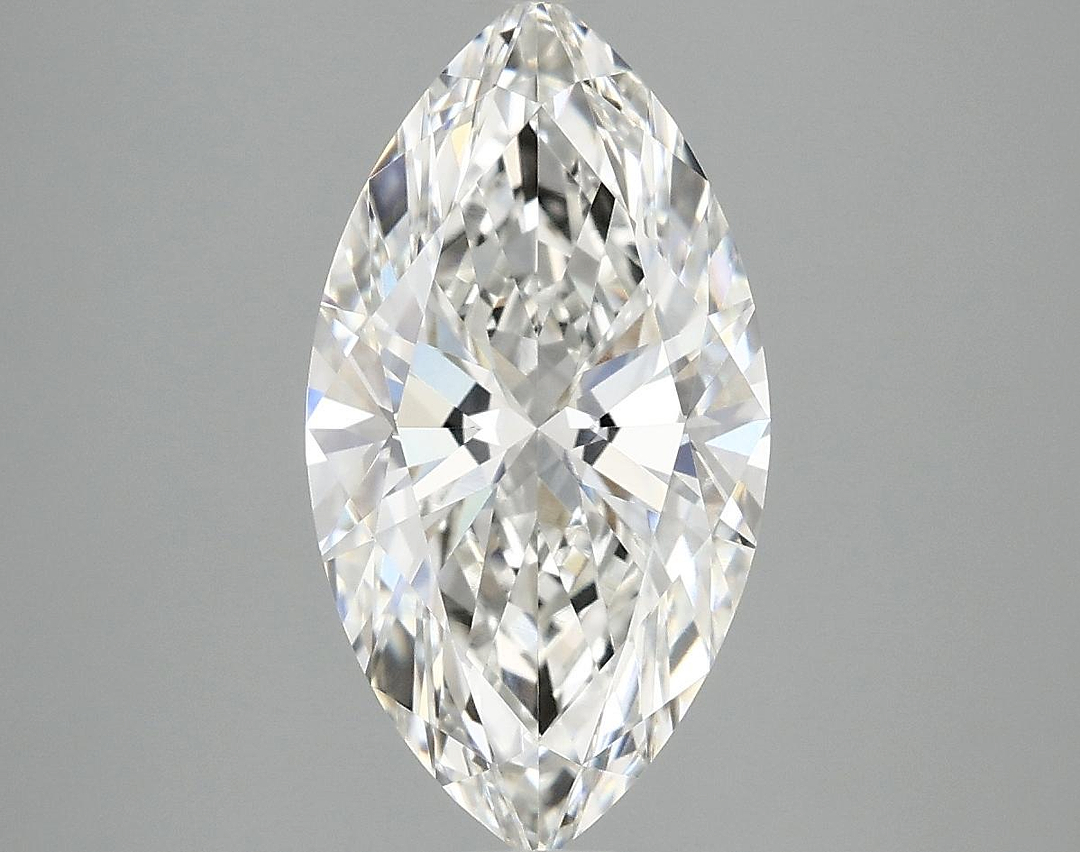 3.03 Carat Marquise Shaped Excellent Cut VVS2 IGI Certified Lab Grown Diamond